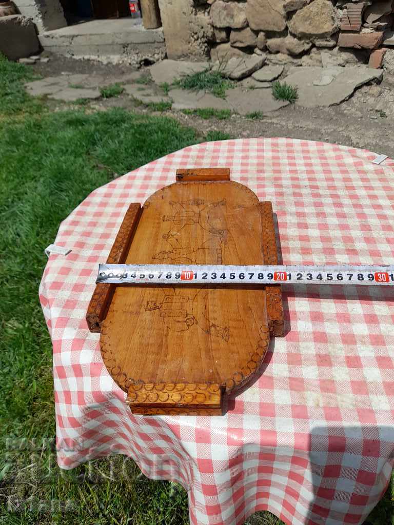 Old wooden tray - 6 Old wooden tray - 6