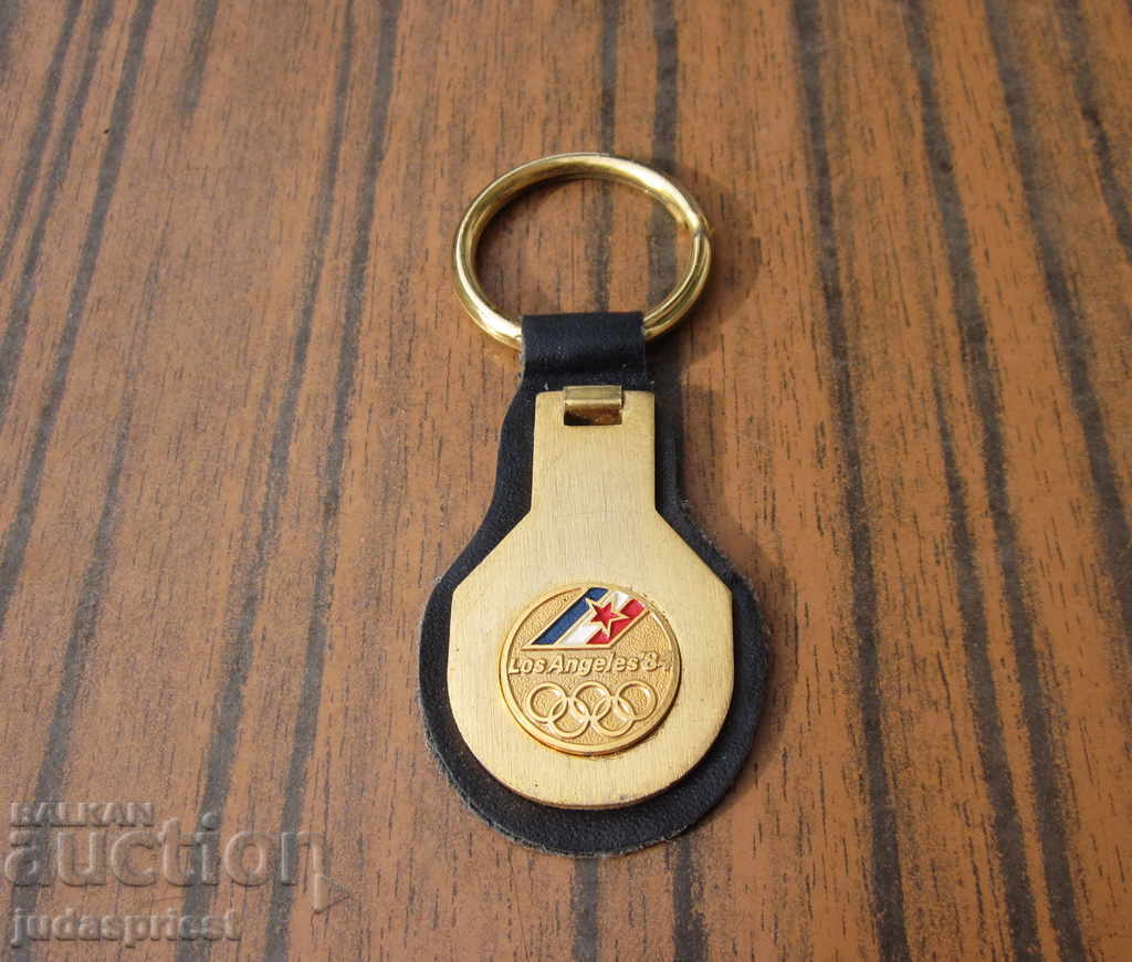 Olympic keychain Olympics Los Angeles 1984 with price 20.00 BGN | € 10.23 Olympic keychain Olympics Los Angeles 1984 with price 20.00 BGN | € 10.23