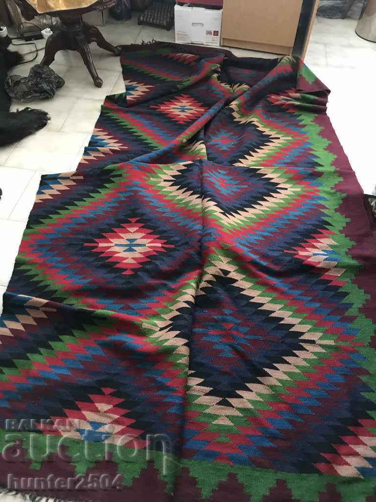 Carpet, rug-wool, 406/140 cm