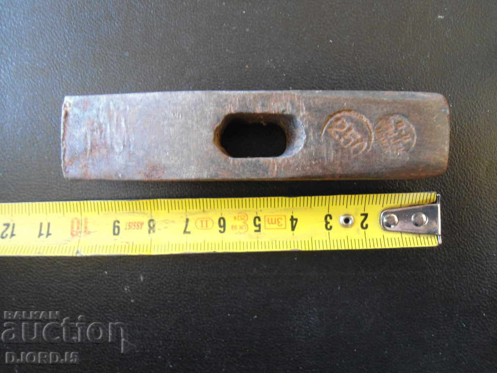 Old little hammer, markings with price 5.00 BGN | € 2.56