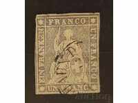Switzerland 1854 1Fr 800 € Stamp