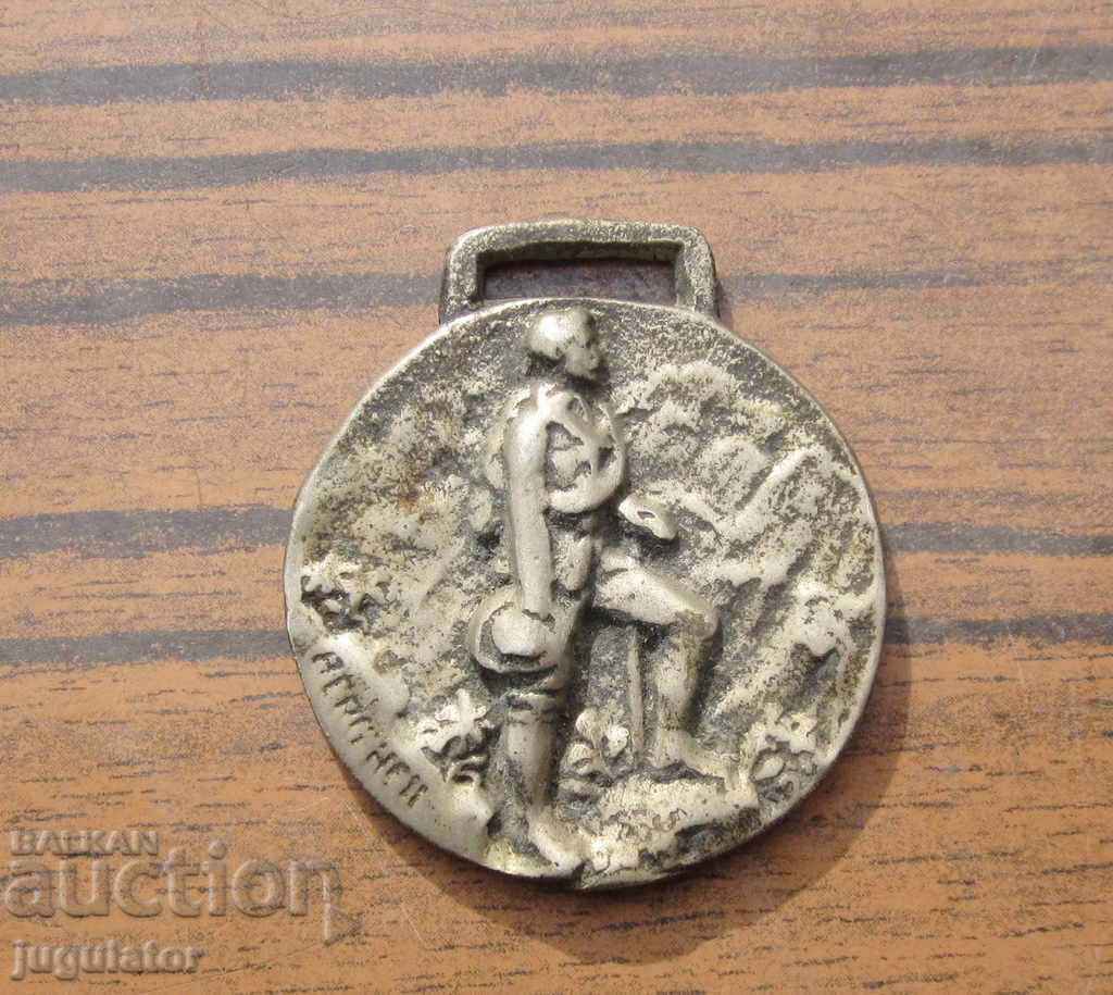 стар старинен Германски туристически медал
