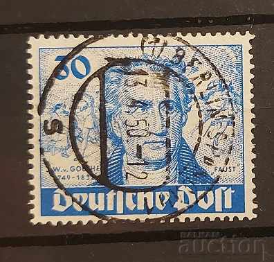 Γερμανία / Βερολίνο Προσωπικότητες / Goethe 1949 80 € Στίγμα