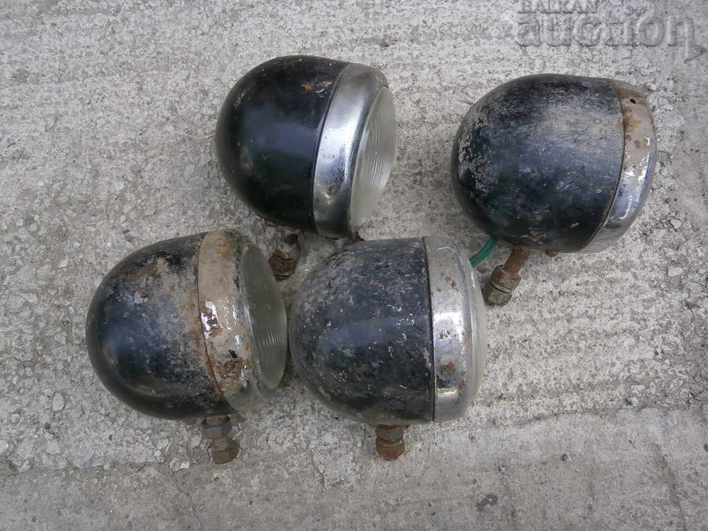 ретро фар прожектор джип текезарка УАЗ Uaz 469 лот 4 броя - 6 ретро фар прожектор джип текезарка УАЗ Uaz 469 лот 4 броя - 6