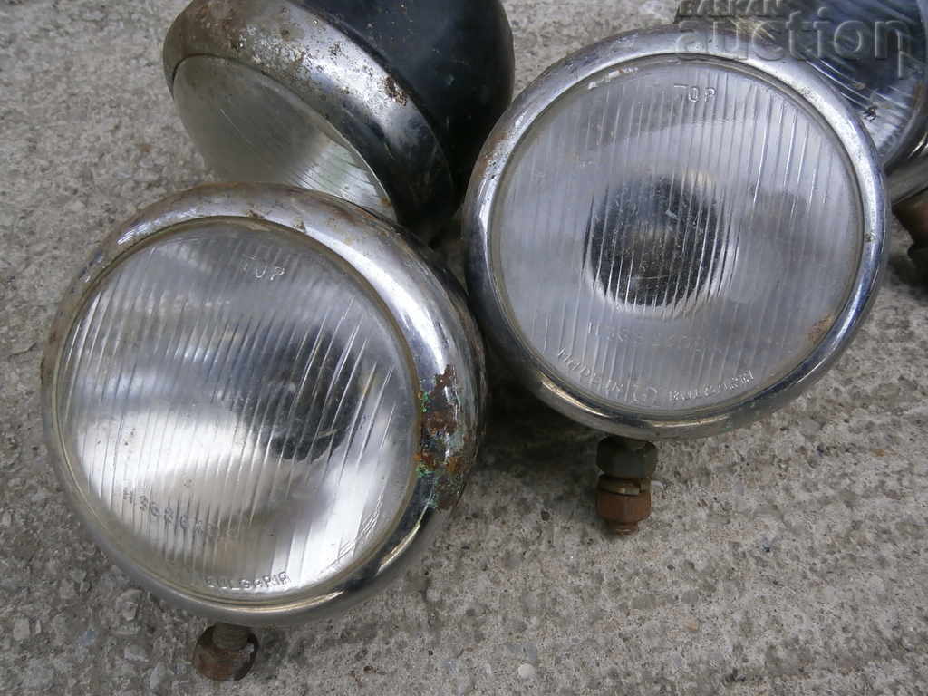 ретро фар прожектор джип текезарка УАЗ Uaz 469 лот 4 броя - 7 ретро фар прожектор джип текезарка УАЗ Uaz 469 лот 4 броя - 7