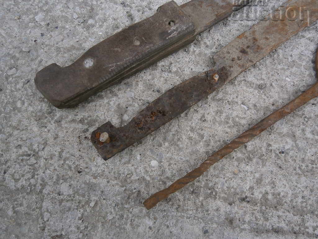 Delivery of lot of old knives knife Delivery of lot of old knives knife