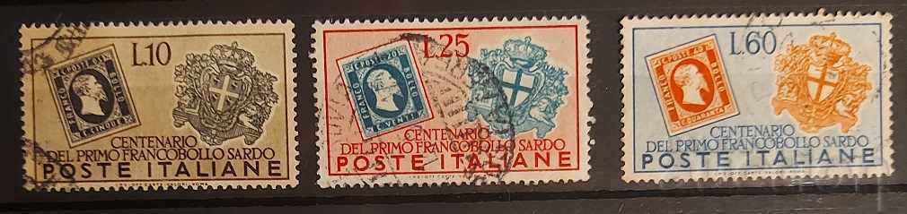 Италия 1951 Годишнина 25€ Клеймована серия