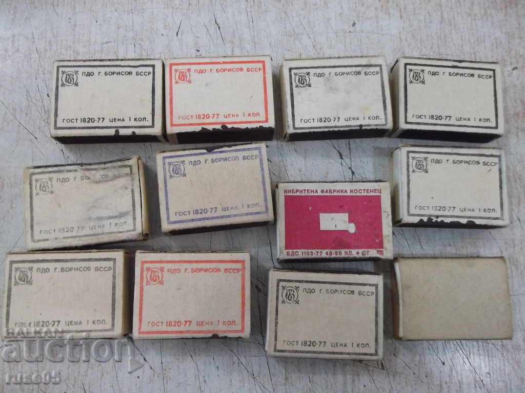 Livrarea Lot de 12 buc. chibrituri din sos