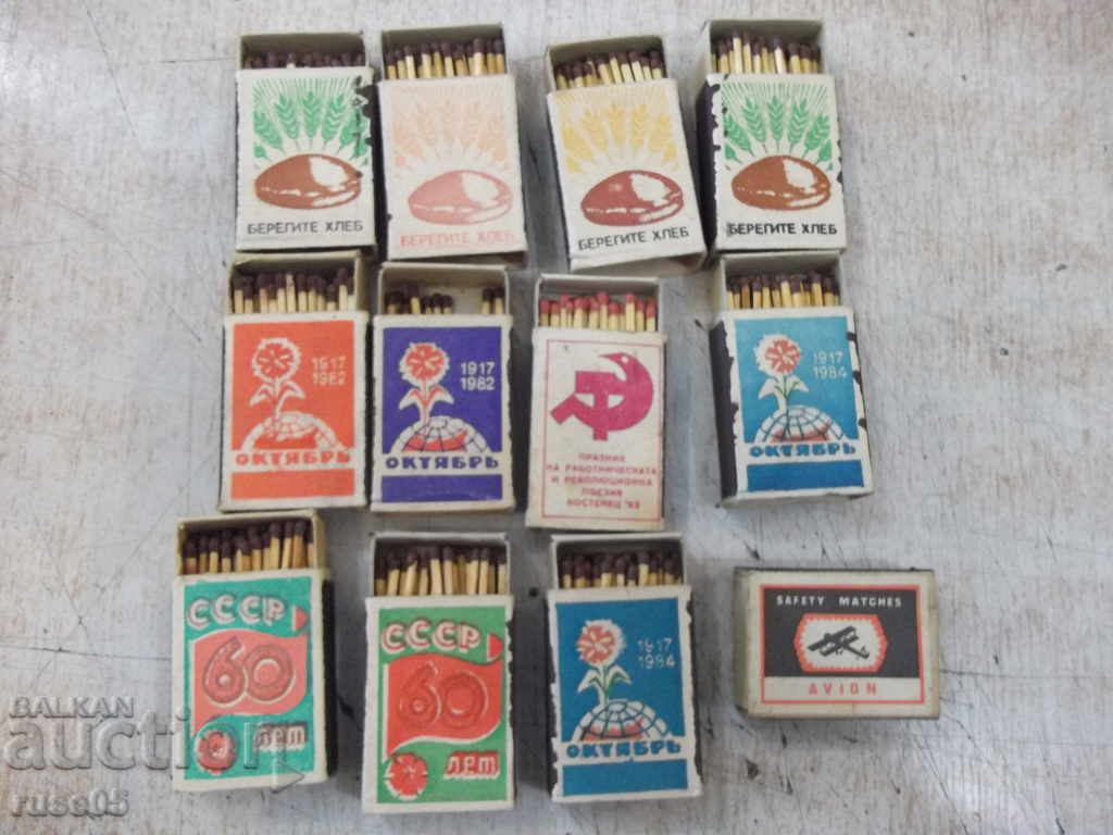 Lot de 12 buc. chibrituri din sos - 5