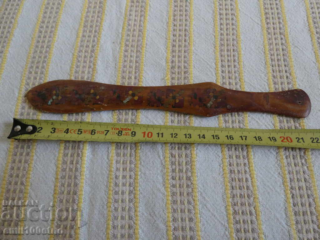 Letter knife - wood with ethnic motifs - 6 Letter knife - wood with ethnic motifs - 6