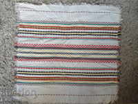 Hand-sewn tablecloth, plaid, life, folklore