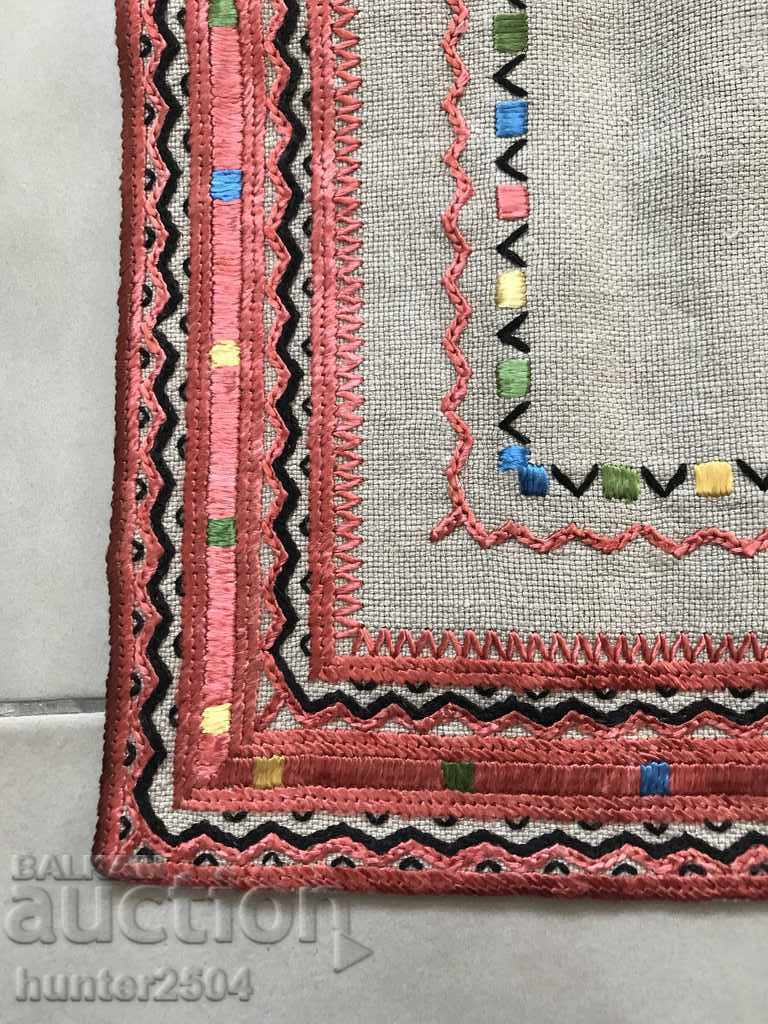 Cover-linen panama, silk threads, 41/43 cm with price 34.95 BGN | € 17.87