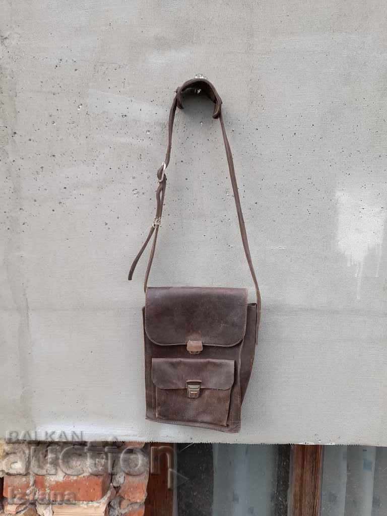 Old leather bag Old leather bag