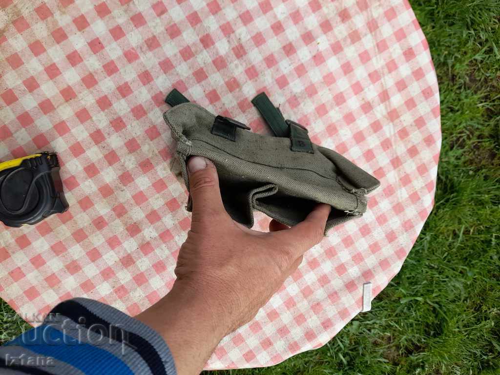 Delivery of Old canvas canteens Delivery of Old canvas canteens