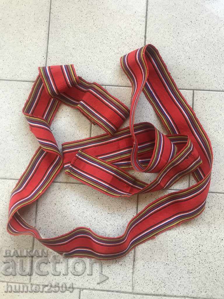 Belt — fabric, wool, 270/6 cm