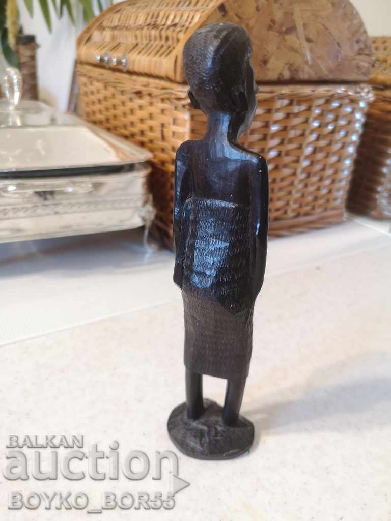 Delivery of Original Ancient African Ebony Figure Statuette Delivery of Original Ancient African Ebony Figure Statuette
