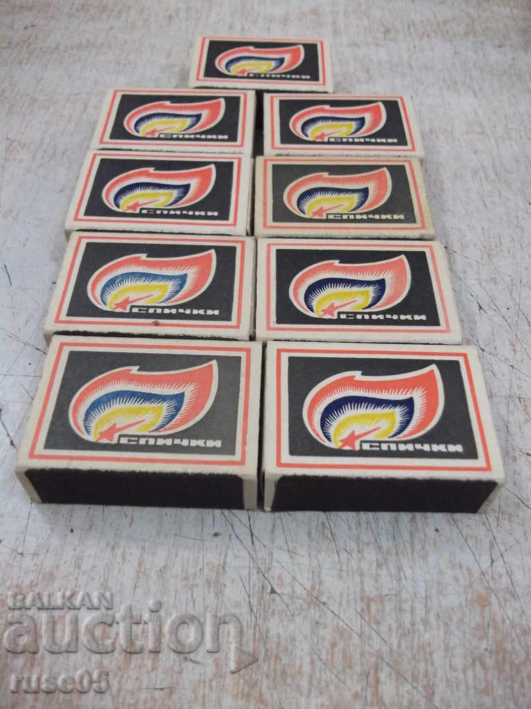 Lot of 9 pcs. matches Soviet with price 40.00 BGN | € 20.45 Lot of 9 pcs. matches Soviet with price 40.00 BGN | € 20.45