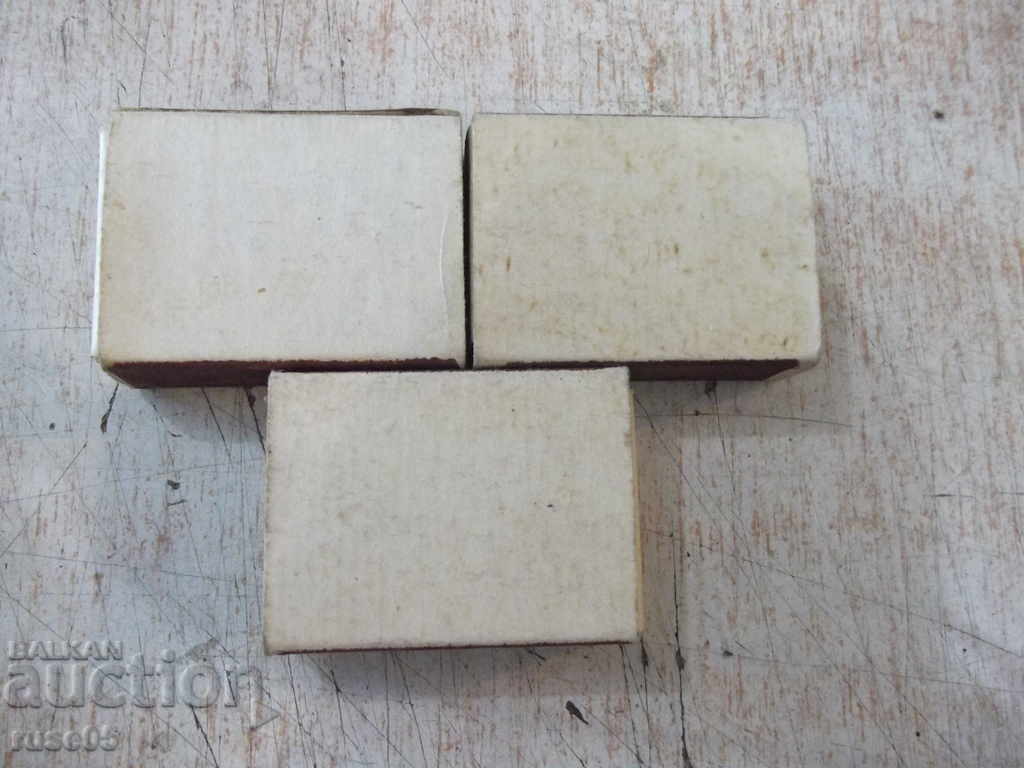Delivery of Lot of 3 pcs. matches Soviet