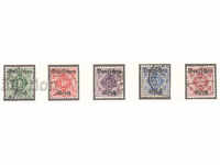 1920. Germany Reich. Stamps from Württemberg with overprint.