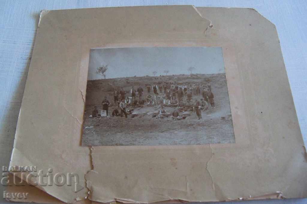 Old photograph of a shepherd's sacrifice with price 15.00 BGN | € 7.67