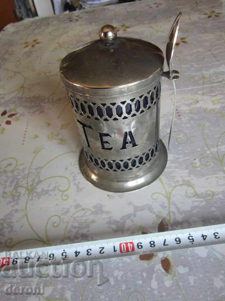 Silver-plated tea set teaspoon teaspoons cup