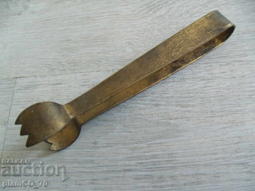 № * 5292 old small metal clip - length 15 cm with price 5.00 BGN | € 2.56