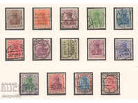 1920-22. Германия Райх. Нови цветове.