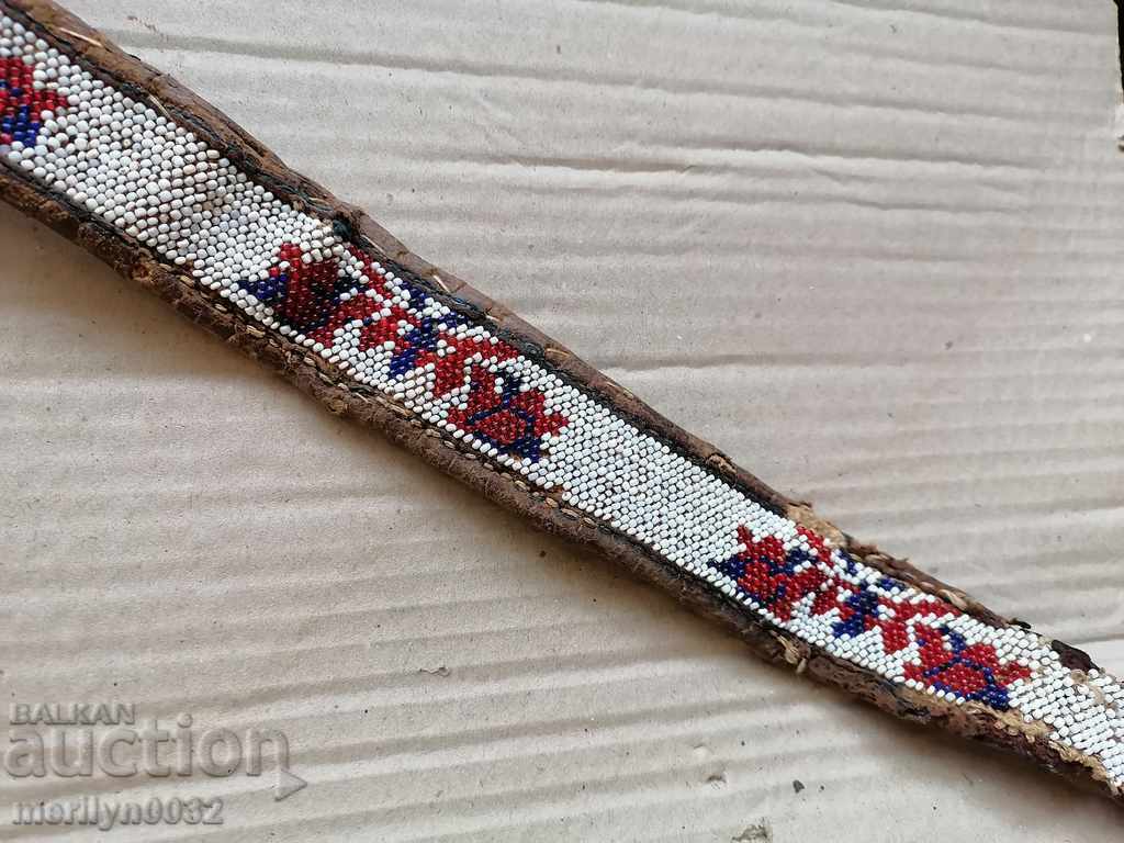 Delivery of Beaded costume belt for pafty beaded belt blues