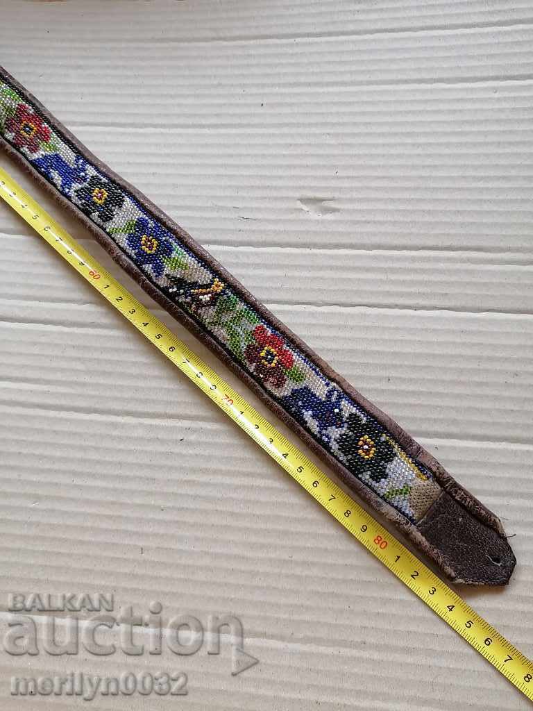 Beaded costume belt for pafty beaded belt blues - 5 Beaded costume belt for pafty beaded belt blues - 5