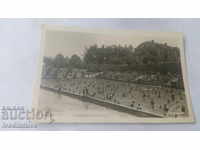 Пощенска картичка Велинград Плавателния басейн 1953