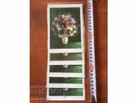 GREETING CARD AND POSTABLE ENVELOPE-5 SET