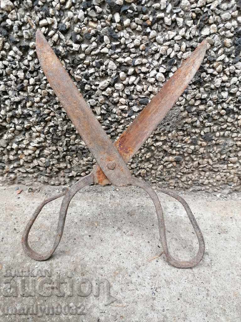 Wrought iron scissors old wrought iron scissors