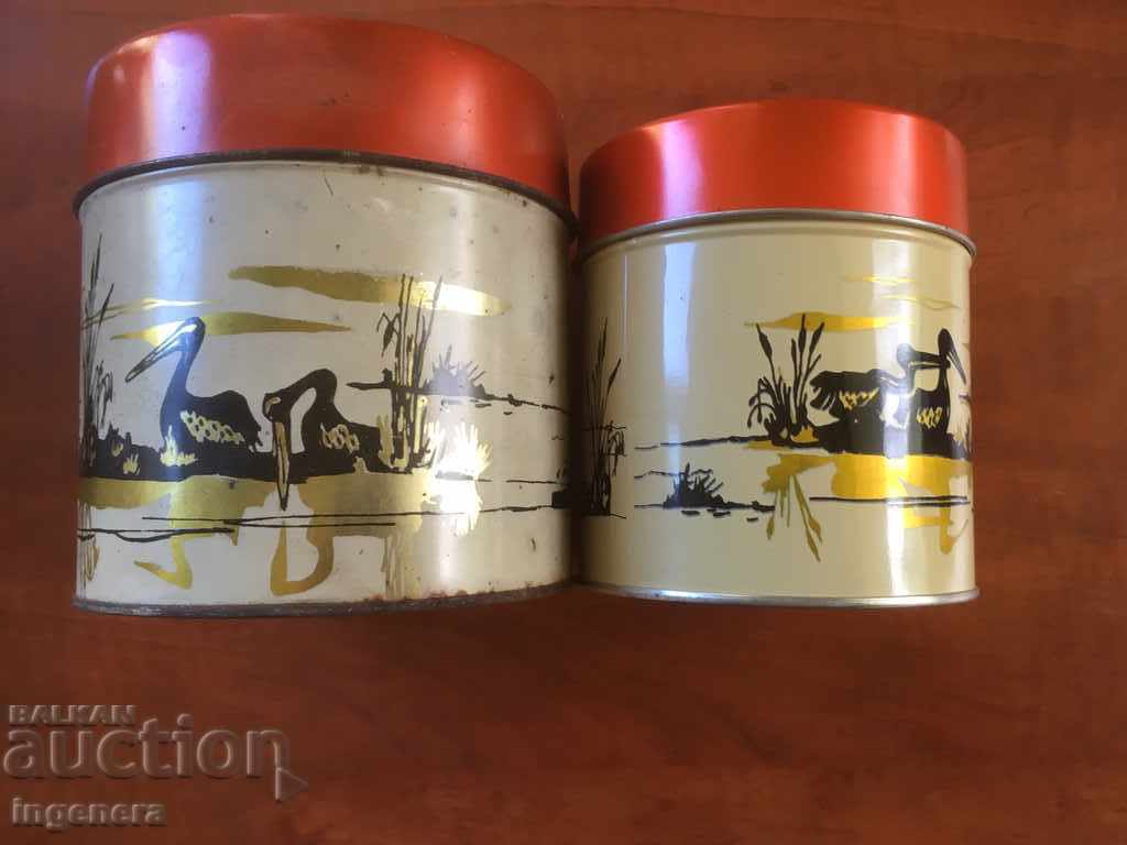 Auction BOX METAL TYPE MATRIOSHKA-2 PCS Auction BOX METAL TYPE MATRIOSHKA-2 PCS