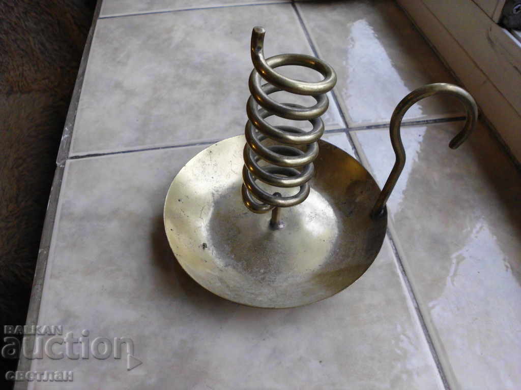 bronze candlestick bronze candlestick