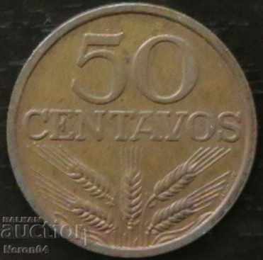 50 centavos 1977, Πορτογαλία
