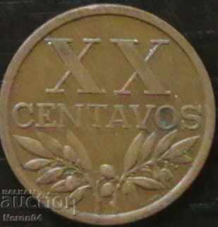 20 центаво 1967, Португалия