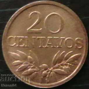 20 центаво 1970, Португалия