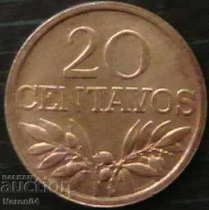 20 centavos 1970, Portugalia