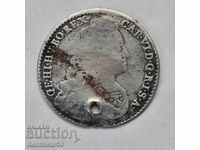 Silver 6 Kreuzer 1738 - Charles VI. RRR