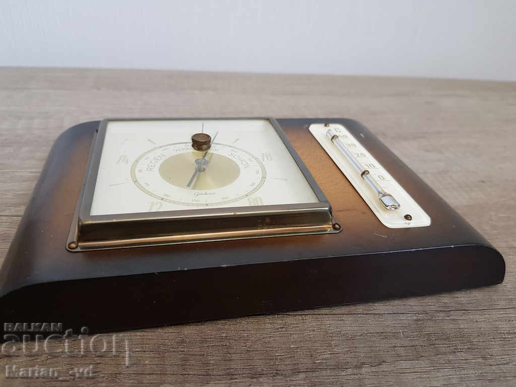 Old German barometer with thermometer with price 50.00 BGN | € 25.56 Old German barometer with thermometer with price 50.00 BGN | € 25.56