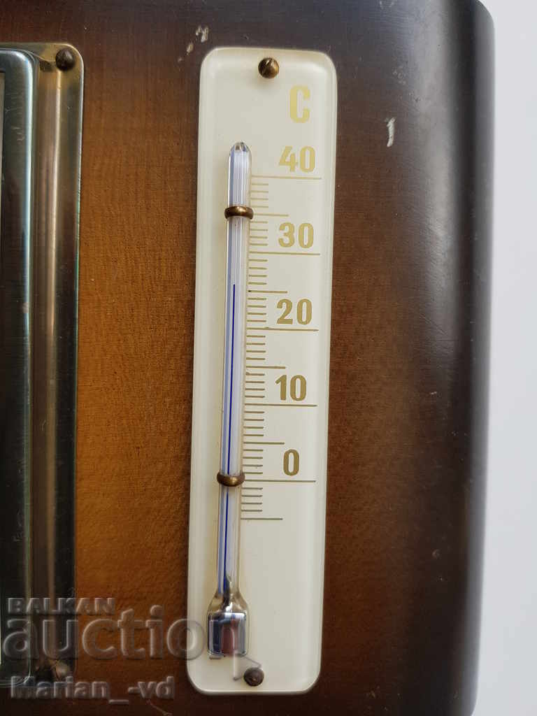 Old German barometer with thermometer - 5 Old German barometer with thermometer - 5