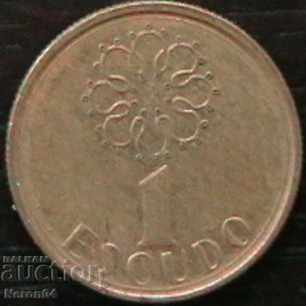 1 εσκούδο 1987, Πορτογαλία 1 εσκούδο 1987, Πορτογαλία