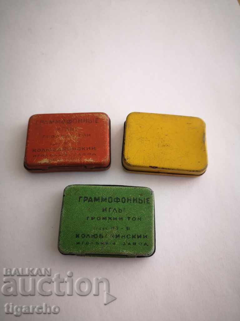 Boxes of gramophone needles with price 40.00 BGN | € 20.45 Boxes of gramophone needles with price 40.00 BGN | € 20.45