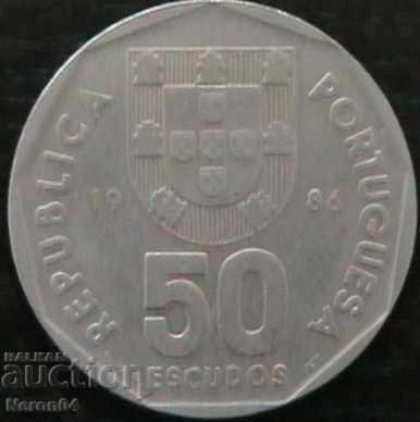 50 Escudo 1986, Πορτογαλία