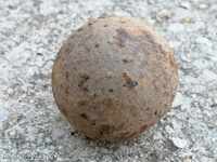 Old cannonball cannon mortar, bombard Crimean War RTOV