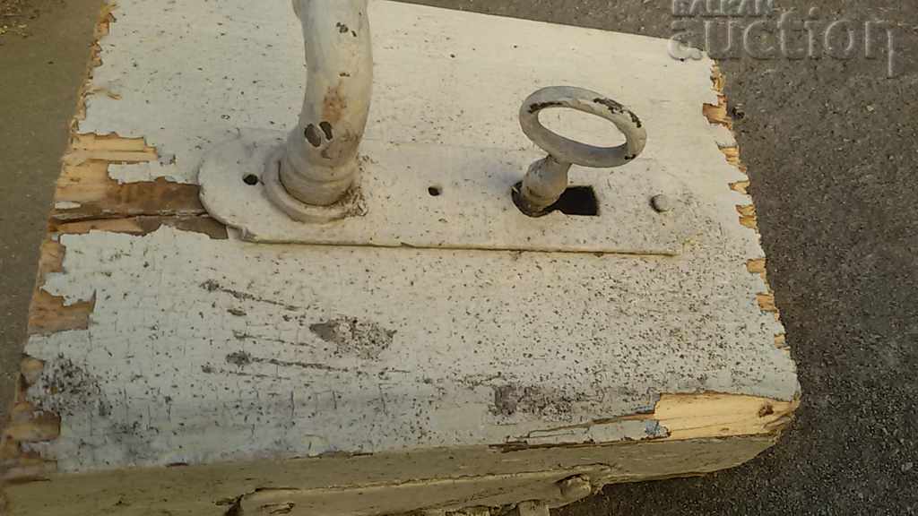 Auction  antique lock with key