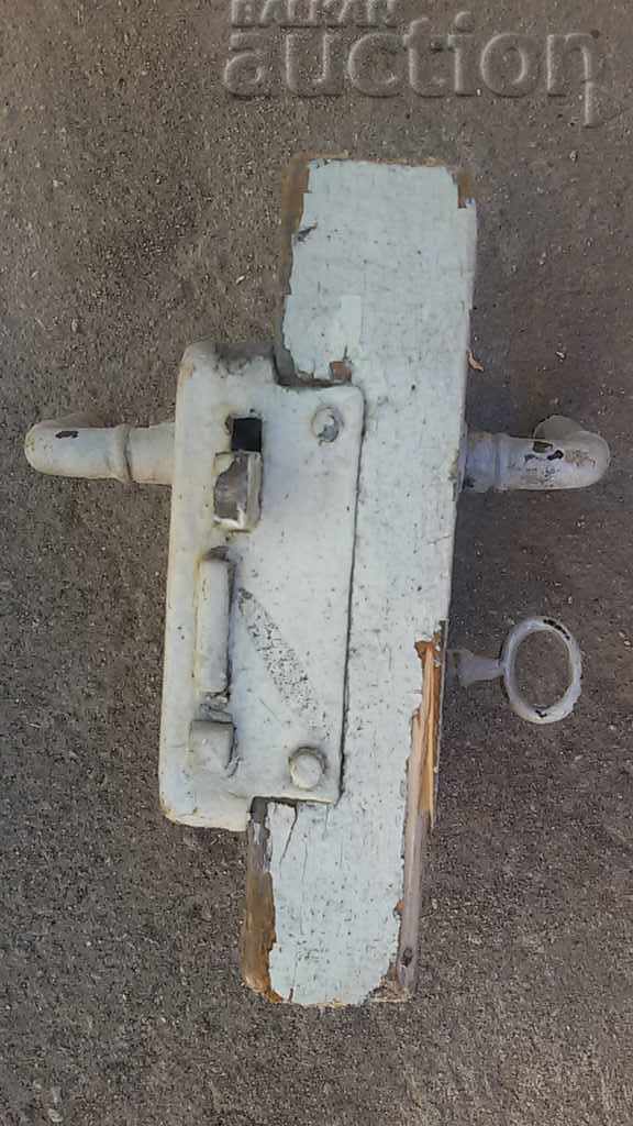 antique lock with key - 7