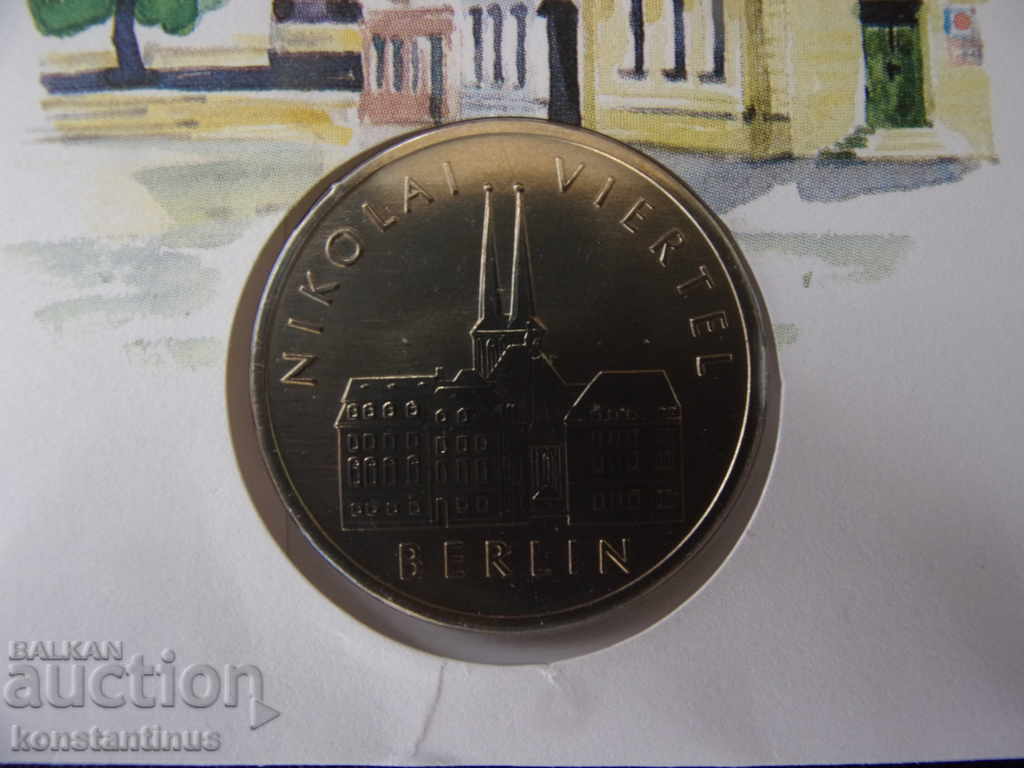 NUMISBRIEFE   ГДР  5  Марк  1987 UNC Rare с цена € 17.90 | 35.01 лв.