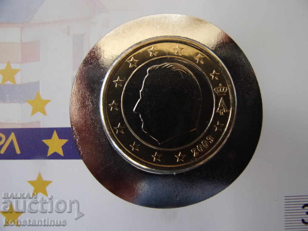 NUMISBRIEFE Βέλγιο 1 Euro 2003 UNC Σπάνια με τιμή € 10.23 | 20.01 BGN