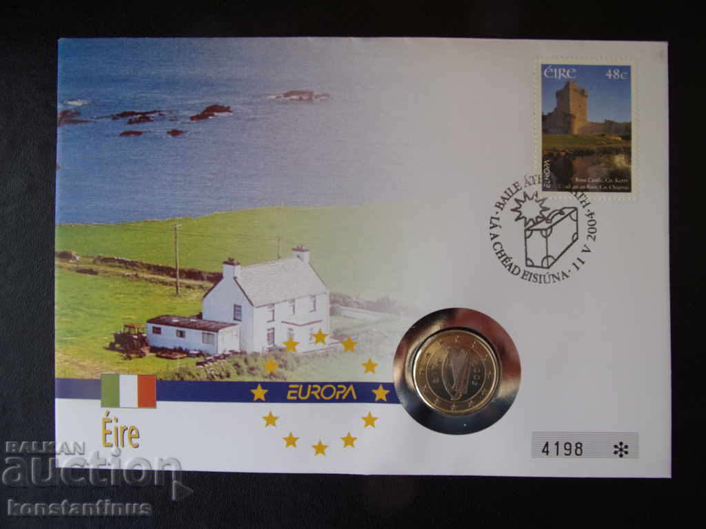 NUMISBRIEFE Eire 1 Euro 2003 UNC Σπάνια